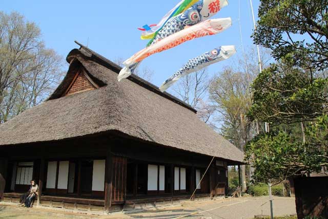 川越道緑地古民家園